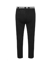BadRhino Big & Tall Black 100% Cotton Lounge Trousers 2 Pack - Image 7 of 7