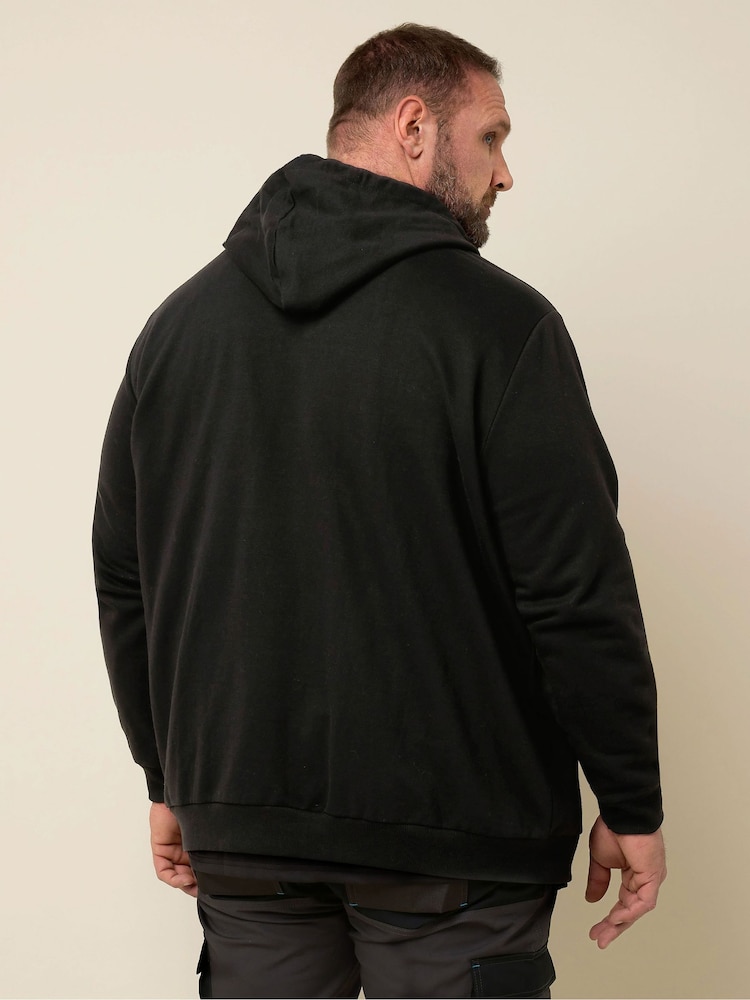 BadRhino Big & Tall Black Workwear Softshell Jacket - Image 2 of 6