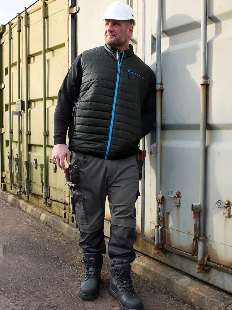 BadRhino Big & Tall Black Workwear Gilet - Image 2 of 4