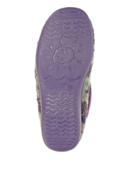 Pavers Purple Faux Fur Full Slippers - Image 4 of 5