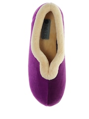 Pavers Purple Wide Fit Wide Fit Antibacterial Slippers - Image 4 of 5