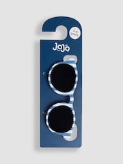 JoJo Maman Bébé Blue Rounded Sunglasses - Image 3 of 4