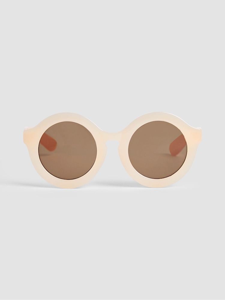 JoJo Maman Bébé Natural Rounded Sunglasses - Image 2 of 4
