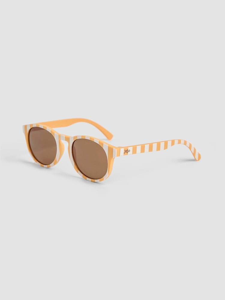 JoJo Maman Bébé Tan Rounded Sunglasses - Image 1 of 4