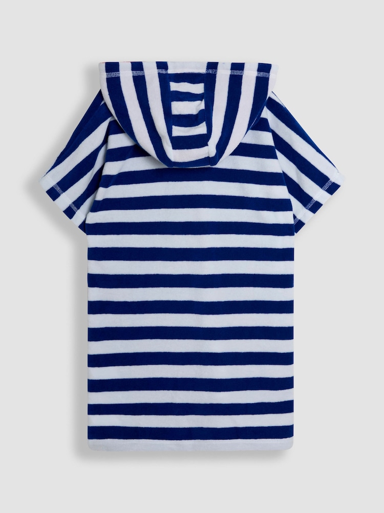 JoJo Maman Bébé Boat Towelling Poncho - Imagen 4 de 4