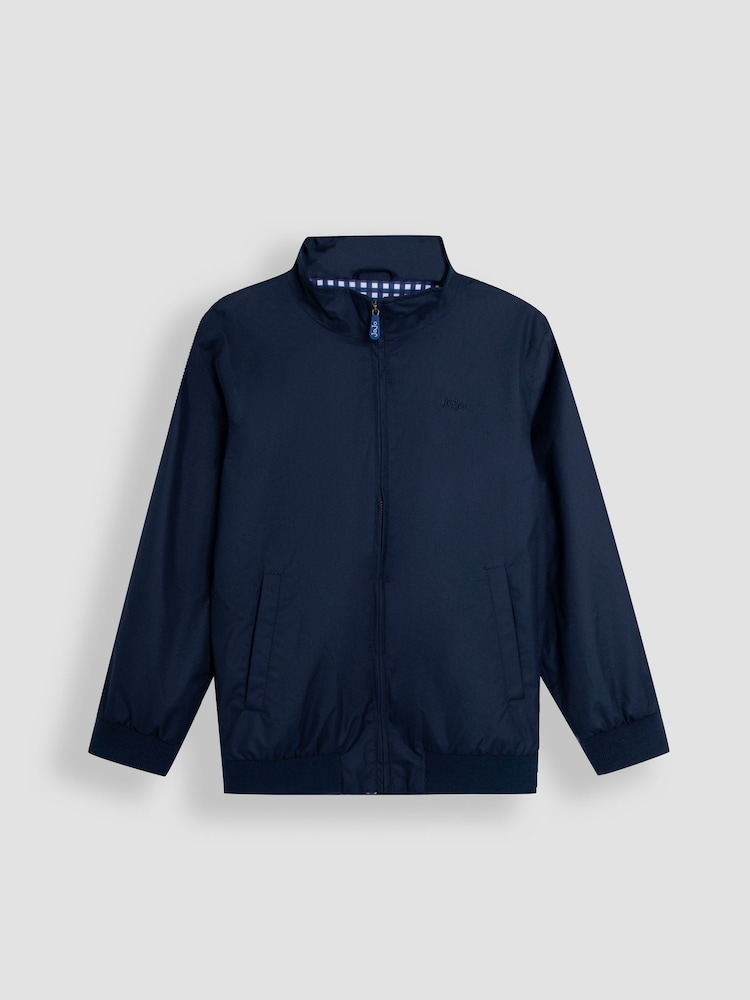 JoJo Maman Bébé Navy Harrington Jacket - Image 1 of 3 JoJo Maman Bébé Navy Harrington Jacket - Image 1 of 3