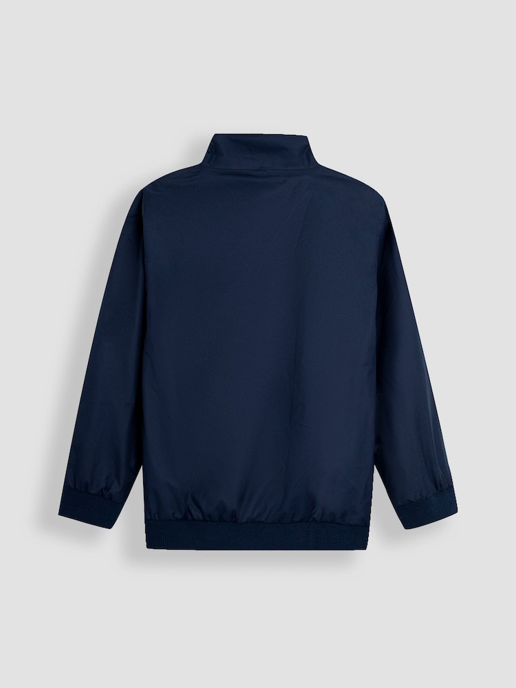 JoJo Maman Bébé Navy Harrington Jacket - Image 2 of 3 JoJo Maman Bébé Navy Harrington Jacket - Image 2 of 3