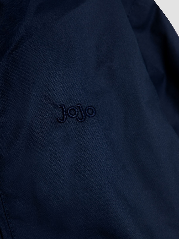 JoJo Maman Bébé Navy Harrington Jacket - Image 3 of 3