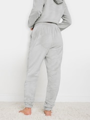 PixieGirl Petite Grey Lounge Fleece Cuffed Joggers - Image 3 of 5