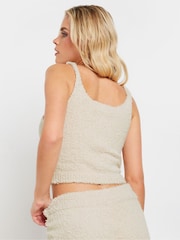 PixieGirl Petite Natural Chenille Crop Top - Image 3 of 5