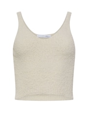 PixieGirl Petite Natural Chenille Crop Top - Image 5 of 5