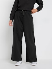 M&Co Black Wide Leg Joggers - Image 1 of 5