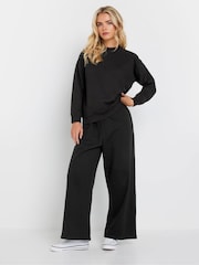 M&Co Black Wide Leg Joggers - Image 2 of 5
