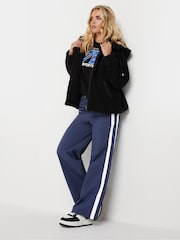 PixieGirl Petite Blue Shell Toggle Waist Trousers - Image 1 of 5