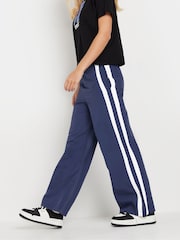 PixieGirl Petite Blue Shell Toggle Waist Trousers - Image 2 of 5