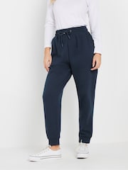 M&Co Blue Petite Cuffed Joggers - Image 1 of 5