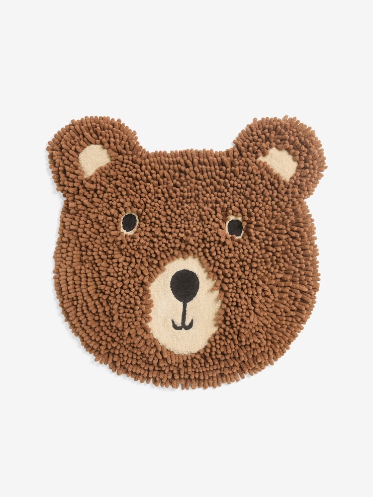 Brown 100% Cotton Bertie Woodland Bath Spa - Image 1 of 1