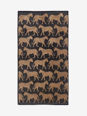 Black Tiger 100% Cotton Towel - Image 5 of 6