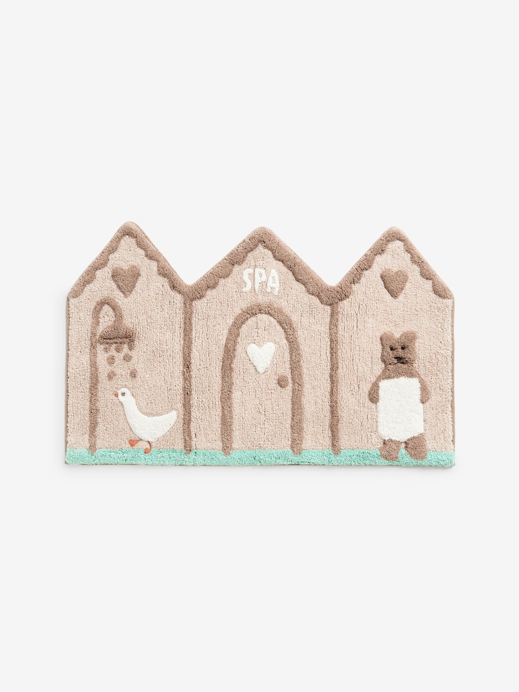 Natural 100% Cotton Bertie Woodland Bath Spa - Image 3 of 3 Natural 100% Cotton Bertie Woodland Bath Spa - Image 3 of 3