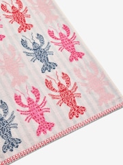 Multi Lobster Print 100% Cotton Towel - Image 2 of 2