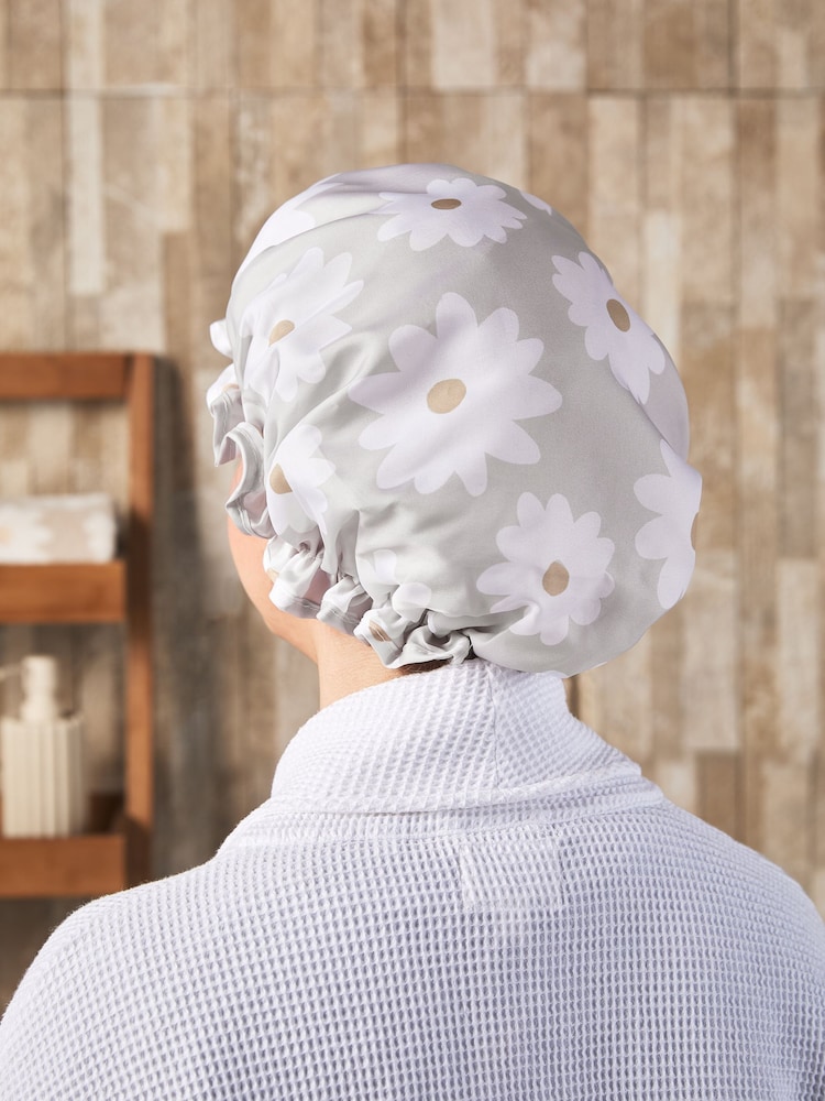 Gorro de ducha con diseño de margaritas - Imagen 1 de 3 Gorro de ducha con diseño de margaritas - Imagen 1 de 3