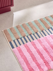Multi Stripe Bath Mat - Image 2 of 3