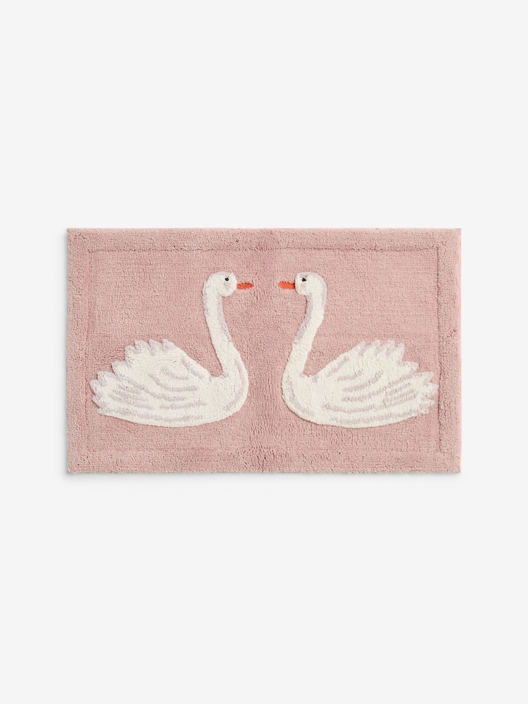 Swan Print 100% Cotton Mat - Imagem 1 de 1