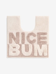 Slogan Nice Bum 100% Tapete de Algodão - Imagem 4 de 4