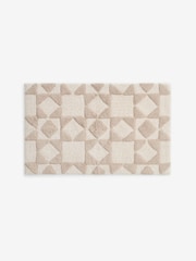 Natural Geo Bath Mat - Image 2 of 3