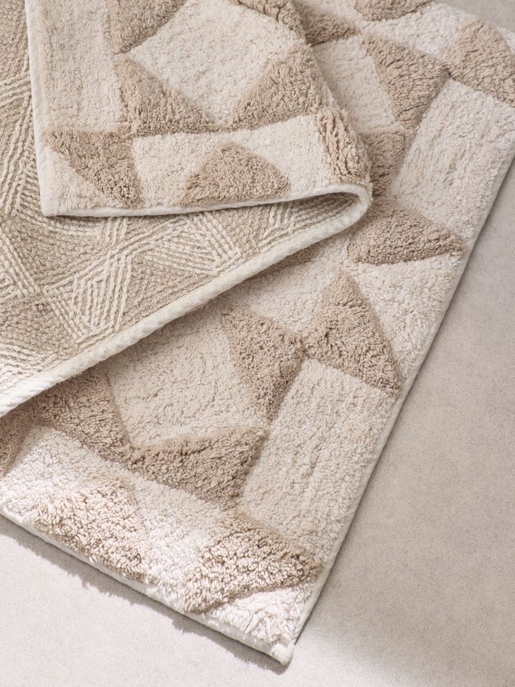 Natural Geo Bath Mat - Image 3 of 3