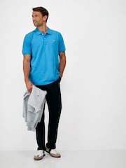 أزرق - قميص بولو بيكيه Classic من Crew Clothing - صورة 3 من 5