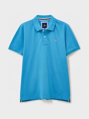 أزرق - قميص بولو بيكيه Classic من Crew Clothing - صورة 5 من 5