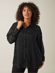 Evans Zebra Burnout Shirt - Image 1 of 5