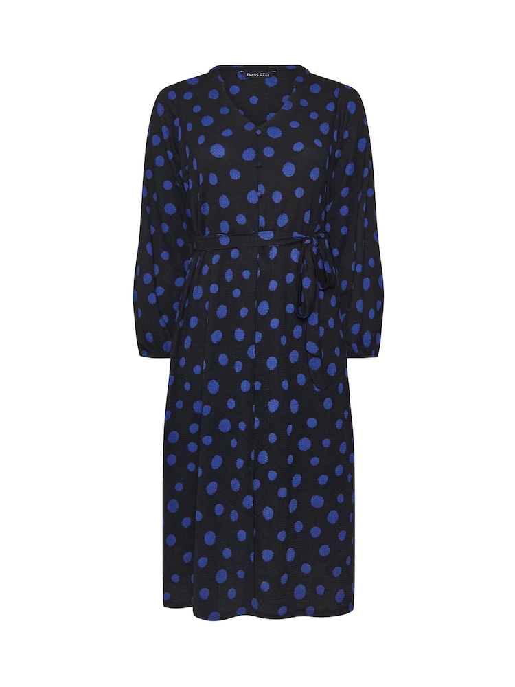 Evans Jersey Crepe Black Dress - Image 5 of 5