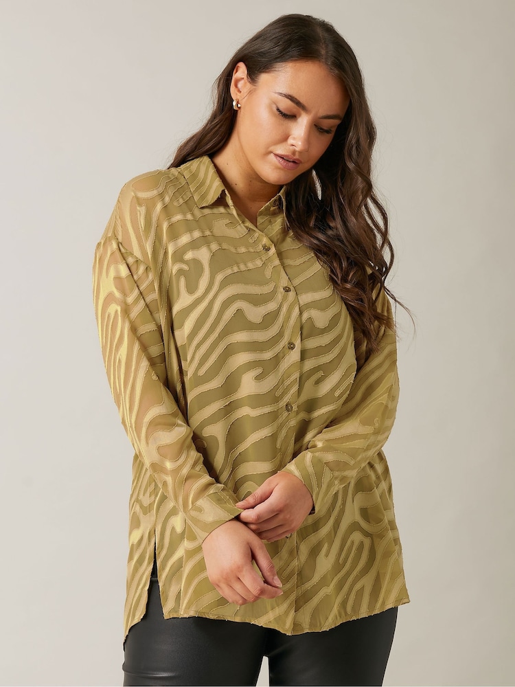 Evans Zebra Burnout Shirt - Image 1 of 6