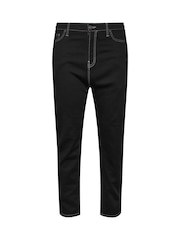 BadRhino Big & Tall Black Stitch Jeans - Image 5 of 6