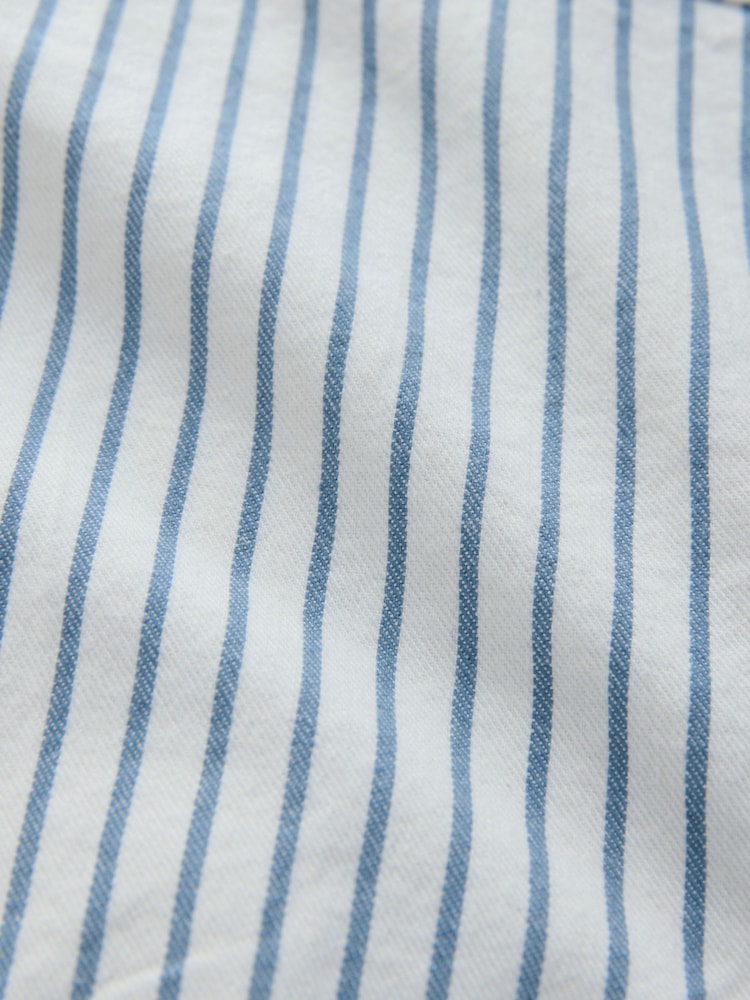 White Stripe Frill Denim Jacket (3mths-7yrs) - Image 8 of 8