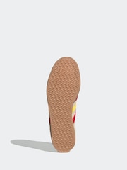 adidas Originals Neutral/Yellow Gazelle Trainers - Image 6 of 8