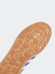 adidas Originals Blue/White Gazelle Trainers - Image 8 of 8