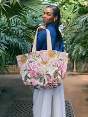 Rosa - Kew Gardens Tapestry Shoulder Bag - Imagen 1 de 9