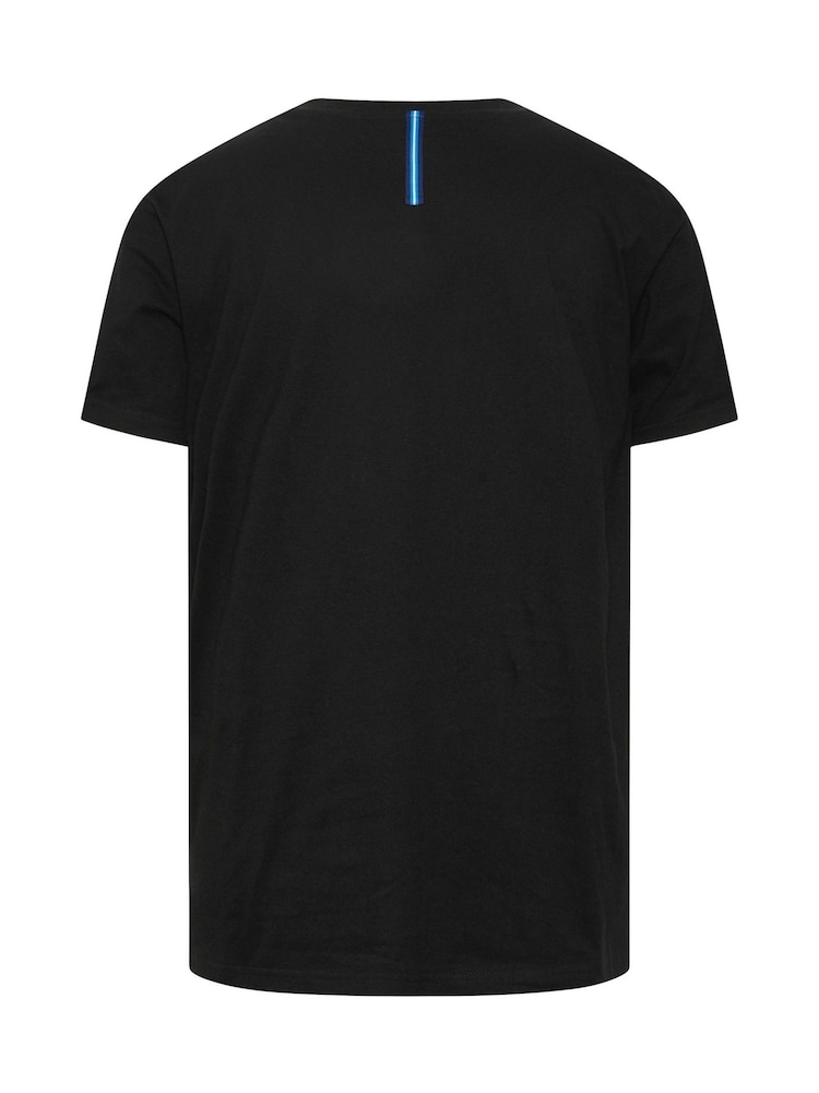 BadRhino Big & Tall Black Workwear 100% Cotton T-Shirt - Image 4 of 4