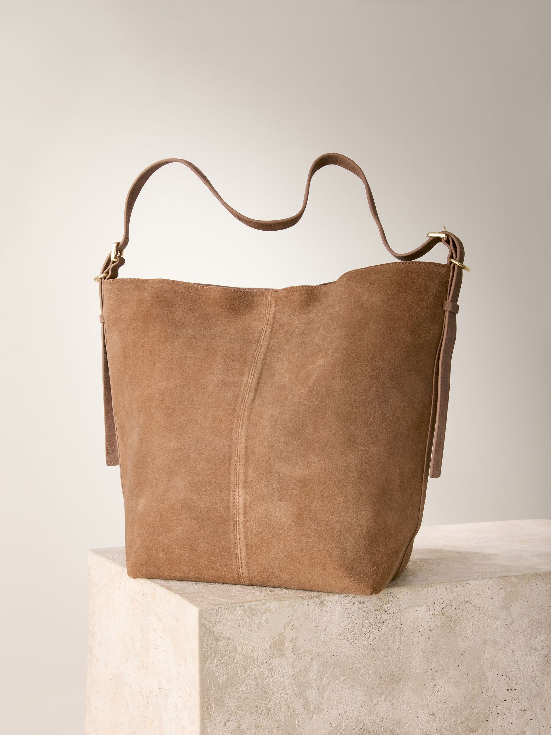 Buy Tan Brown Suede Shoulder Bag from Next USA