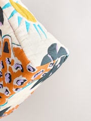 Multi 100% Cotton Printed Shoulder Bag - Image 4 of 5