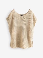 Gold Knitted Cover-Up - Image 6 of 8
