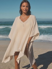 Pink Double Cloth 100% Cotton Cover-Up - Image 2 of 6