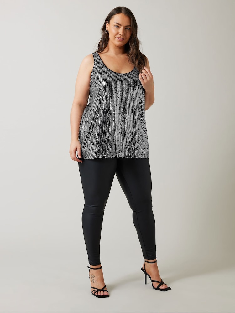 Evans Sequin Vest - Image 2 of 6