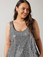 Evans Sequin Vest - Image 4 of 6