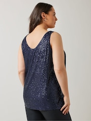 Evans Sequin Vest - Image 3 of 5