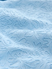 Azul - Camisa de manga corta texturizada - Imagen 2 de 3