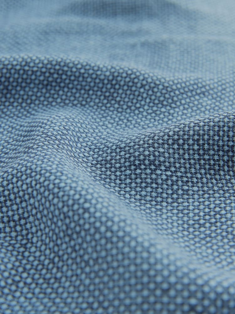 Multi Cotton Linen Blend Short Sleeve Shirt Multipack - Image 12 of 12